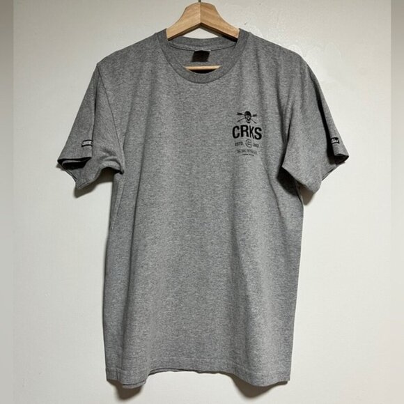 Crooks & Castles Other - Crooks & Castles Graphic Tee - Medium - Gray Streetwear Logo Shirt